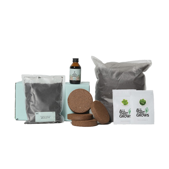 Top Up Pack for Complete Leafy Green Growing Kit