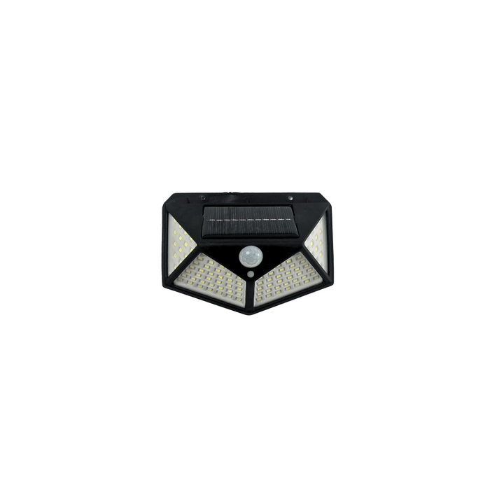 Erglow 100 LED Solar Motion Sensor Wall Light