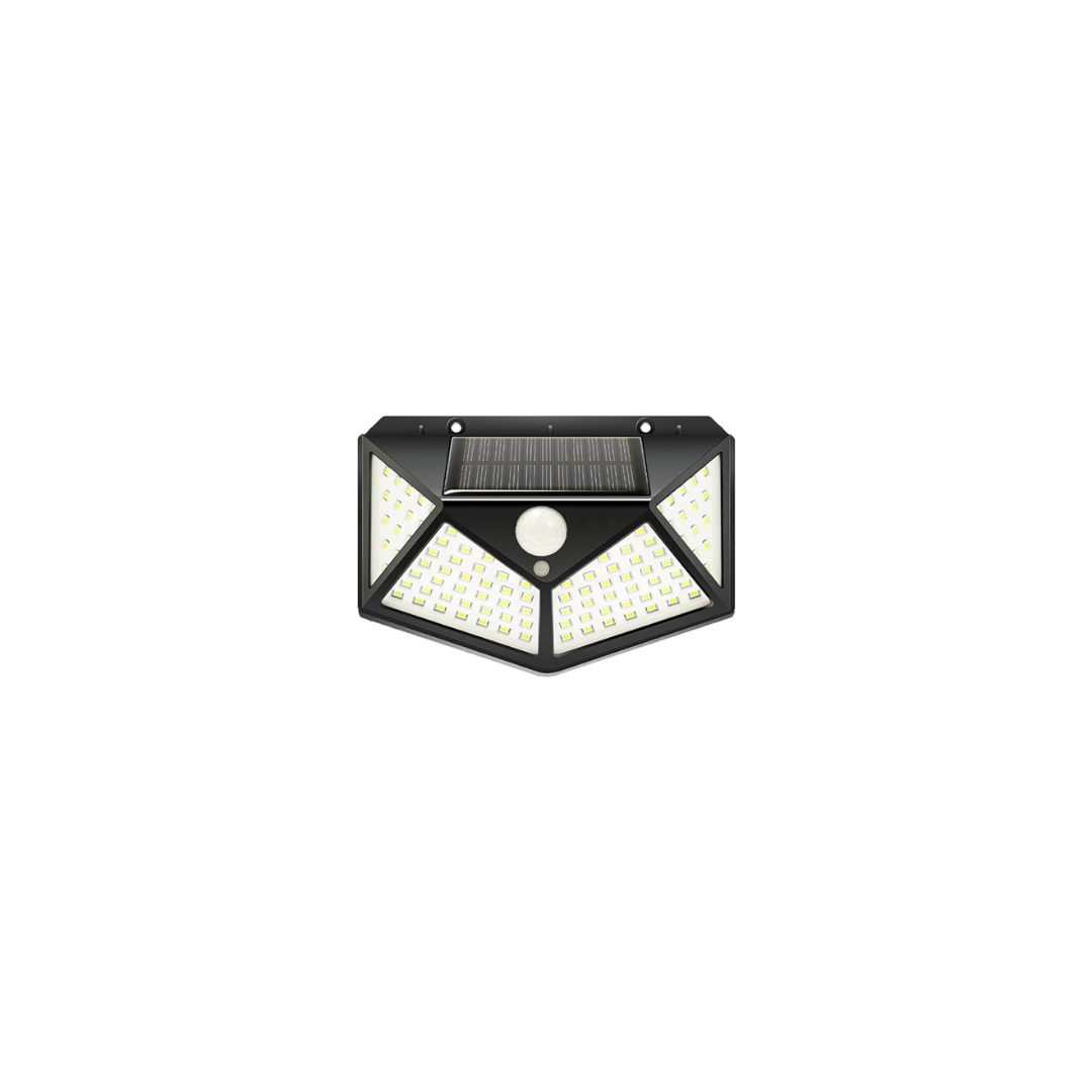 Erglow 100 LED Solar Motion Sensor Wall Light