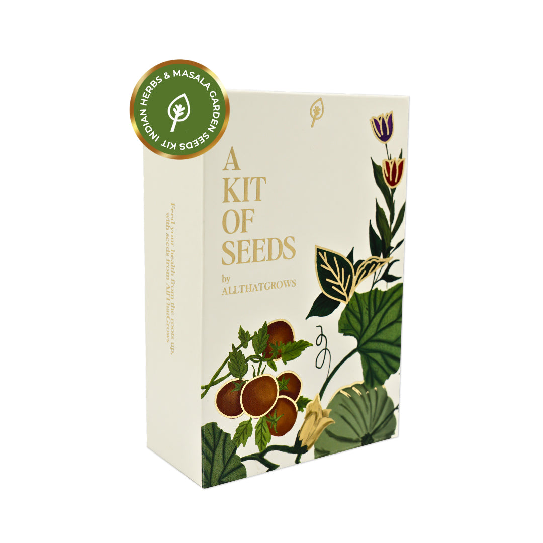 Indian Herbs & Masala Garden Seeds Kit-1