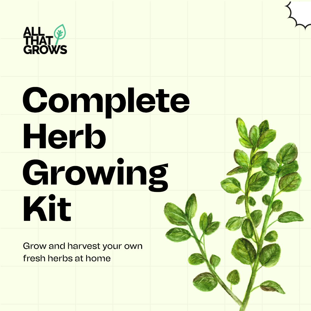 Complete herb growing kit